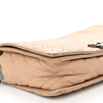 Chanel Calfskin Medium Boy Reverso Flap Beige 9 of 11