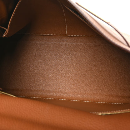Hermes Togo Kelly Retourne 32 Gold 5 of 10