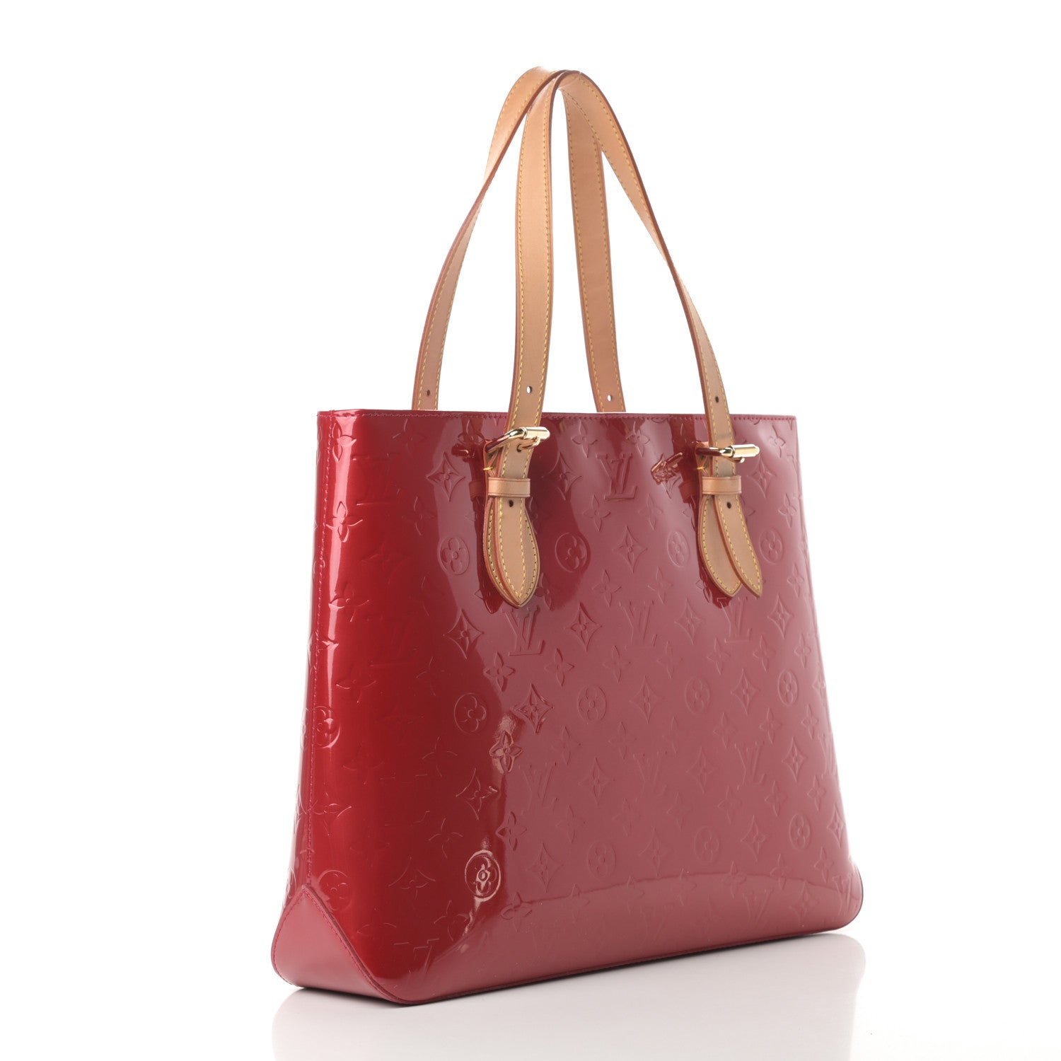 Louis Vuitton Vernis Brentwood Pomme D'Amour 3 of 14