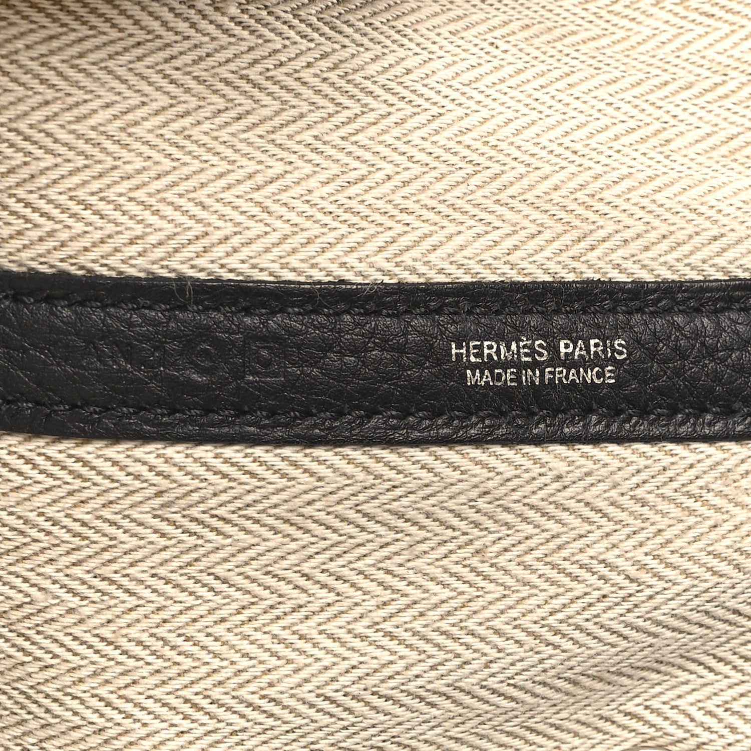 Hermes Negonda Garden Party Tote 36 MM Black 6 of 9