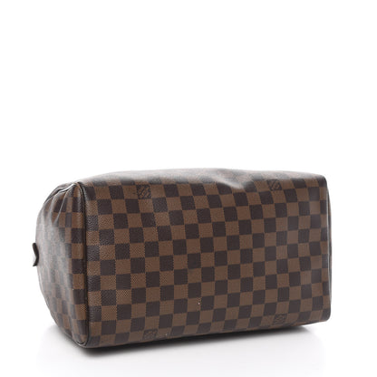 Louis Vuitton Damier Ebene Speedy 30 4 of 14