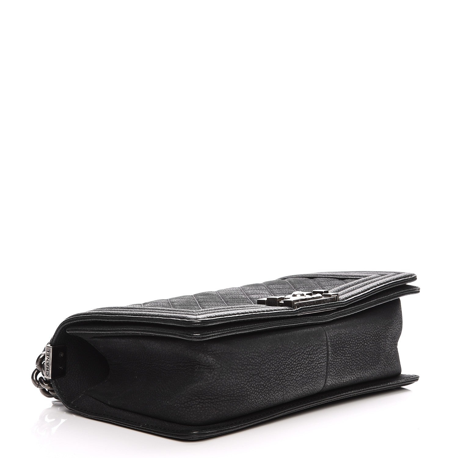 Chanel Iridescent Caviar Quilted Medium Boy Flap Black 4 of 12