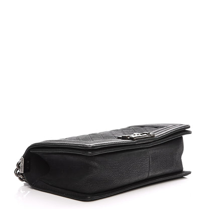 Chanel Iridescent Caviar Quilted Medium Boy Flap Black 4 of 12