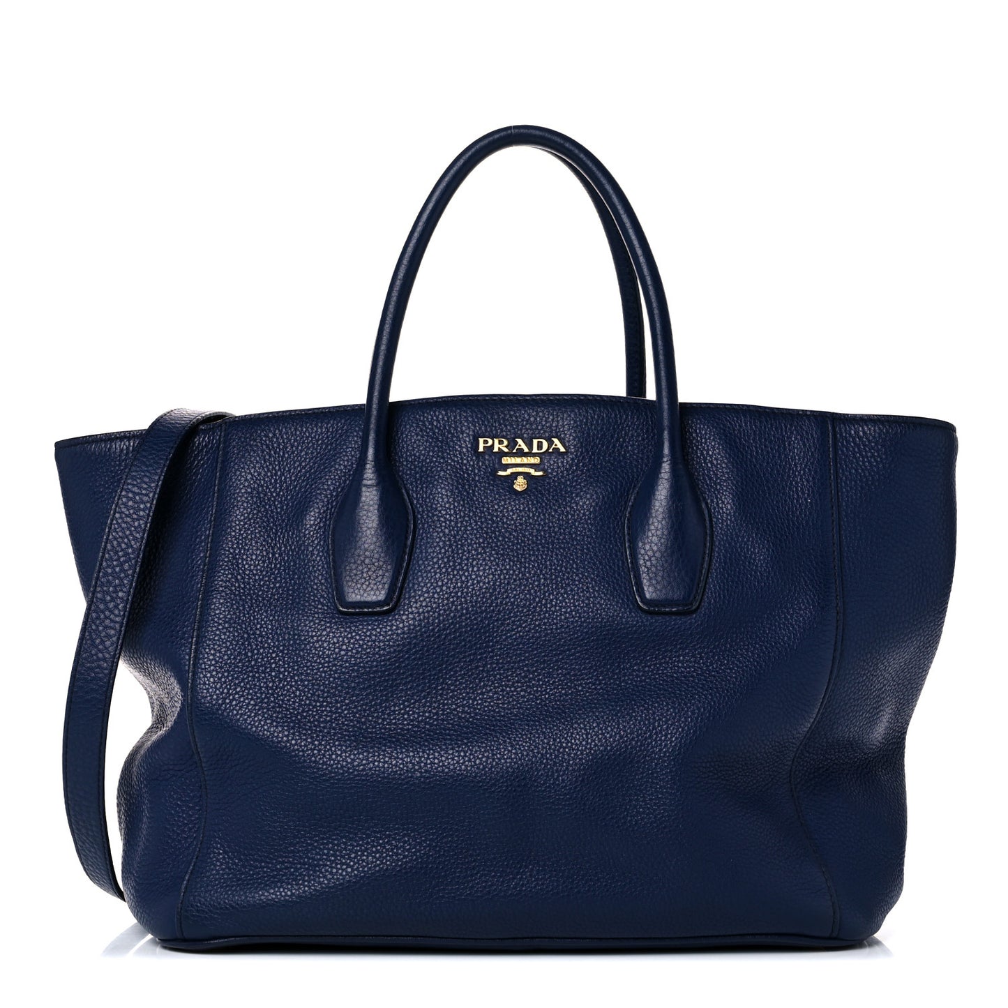 Vitello Daino Tote Bluette