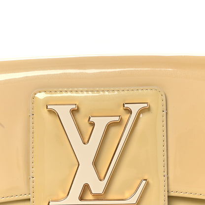 Louis Vuitton Patent Sobe Clutch Beige Poudre 7 of 13
