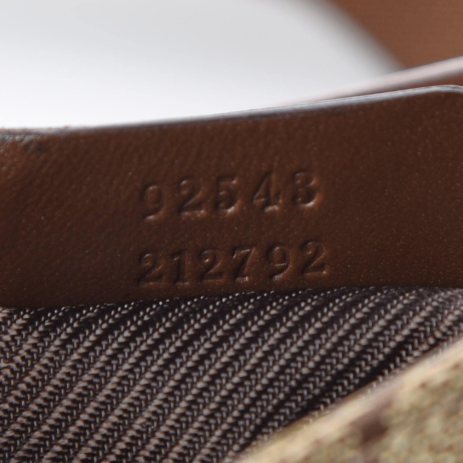 Gucci GG Monogram Flight Belt Bag Dark Brown 9 of 9