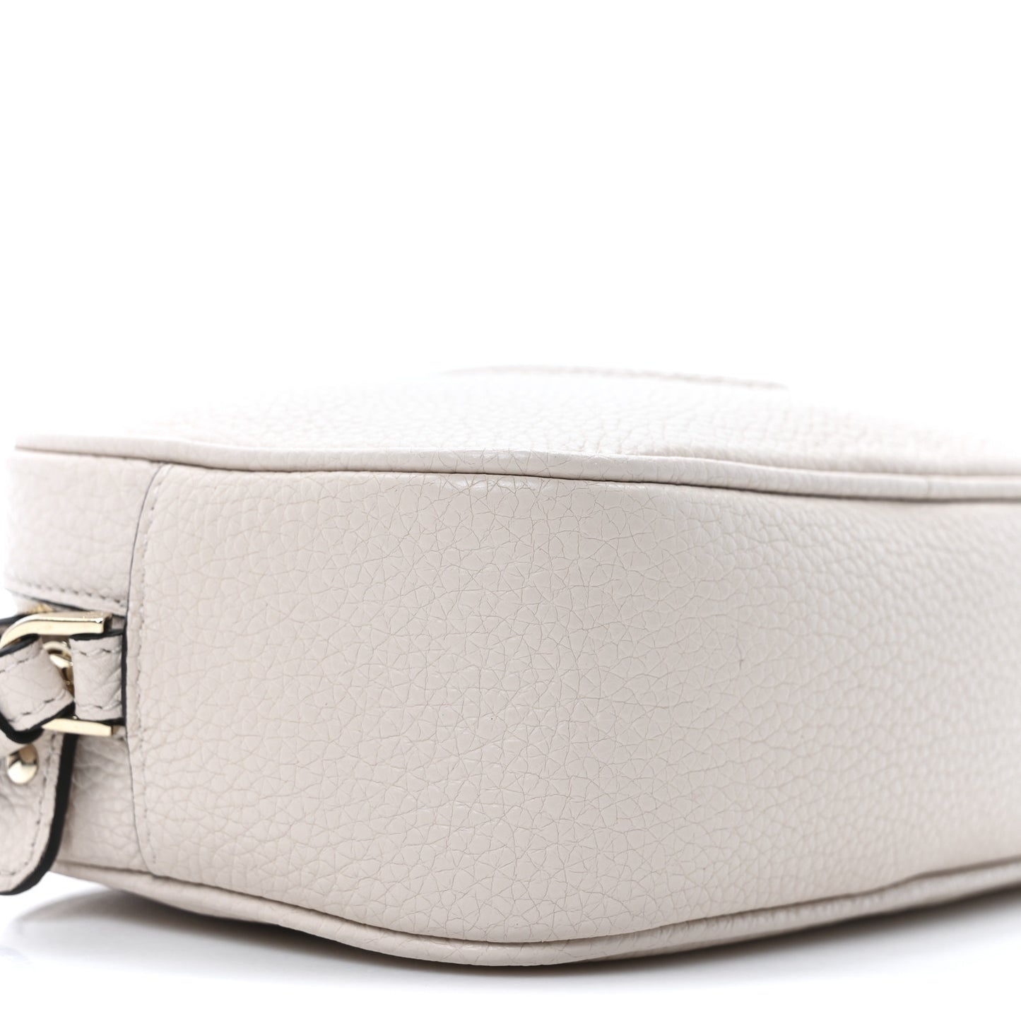 Calfskin City Goncho Crossbody Camera Bag Ivory