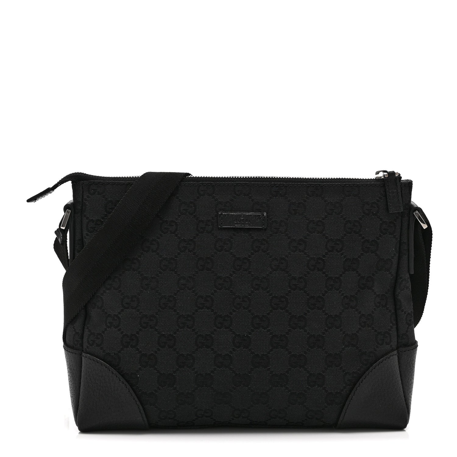 Gucci Monogram Joy Messenger Bag Black 1 of 10