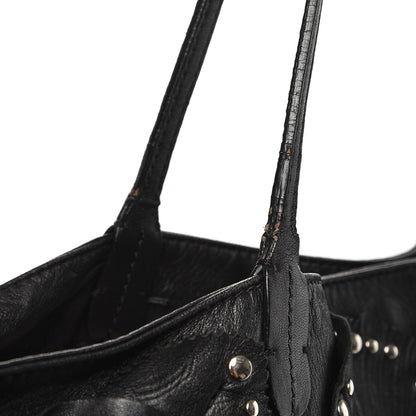 Valentino Garavani Nappa Studded Rosette Tote Black 14 of 16