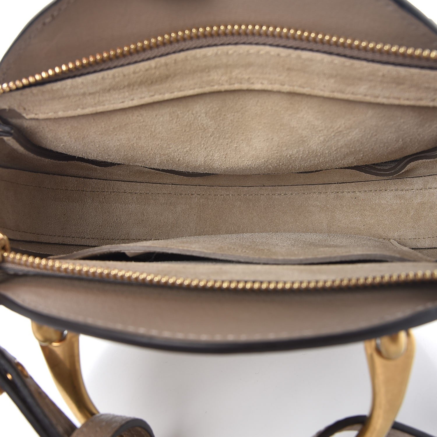 Chloe Calfskin Suede Small Pixie Bag Motty Grey 5 of 8