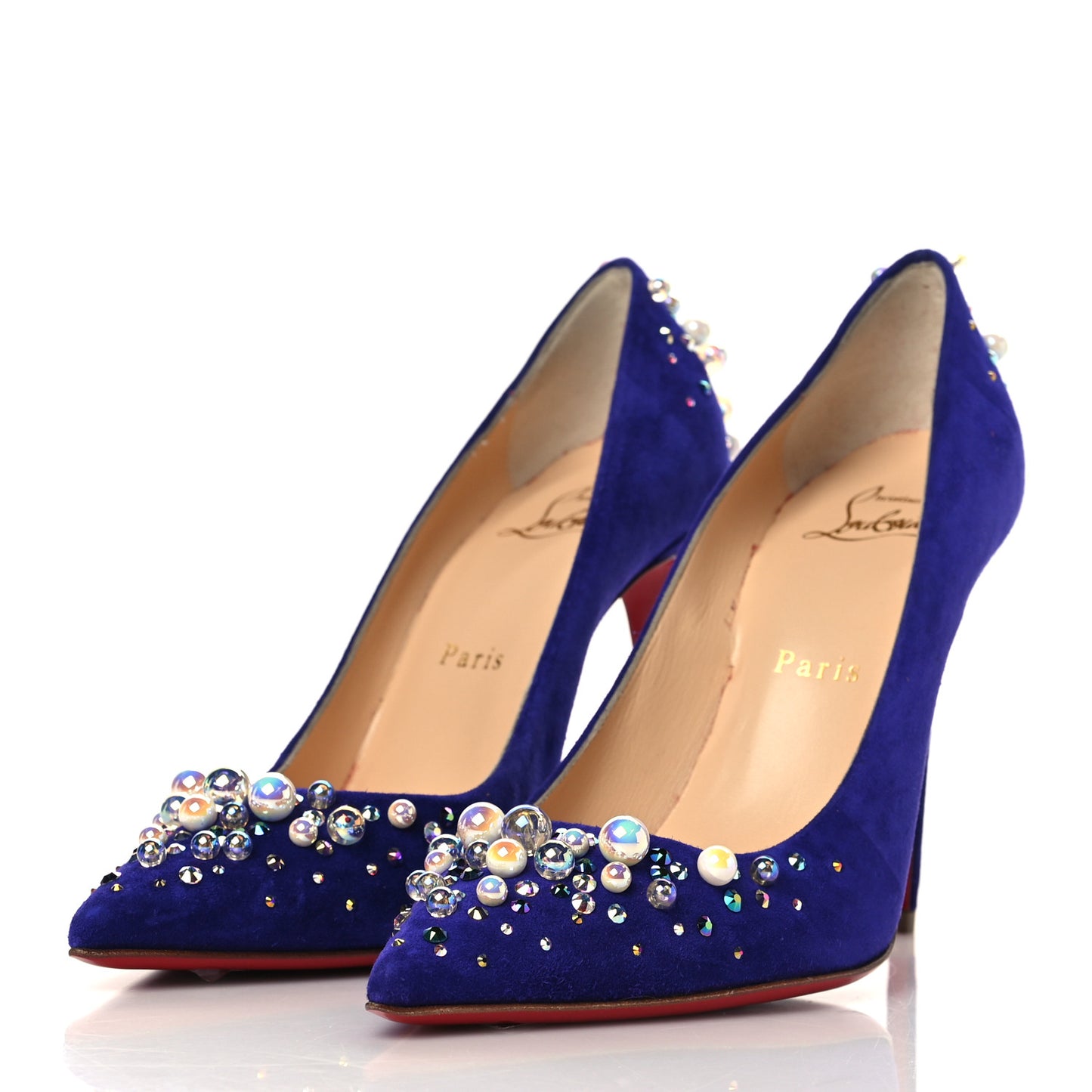 Veau Velours Candidate 100 Pumps 37 Purple Pop