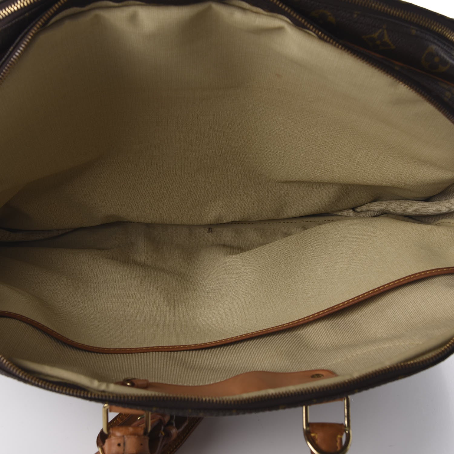 Louis Vuitton Monogram Alize 2 Compartment Luggage Travel Bag 4 of 9