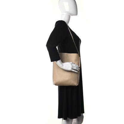 Saint Laurent SAINT LAUREN Smooth Calfskin Small Suzanne Hobo Ivory Natural 2 of 12