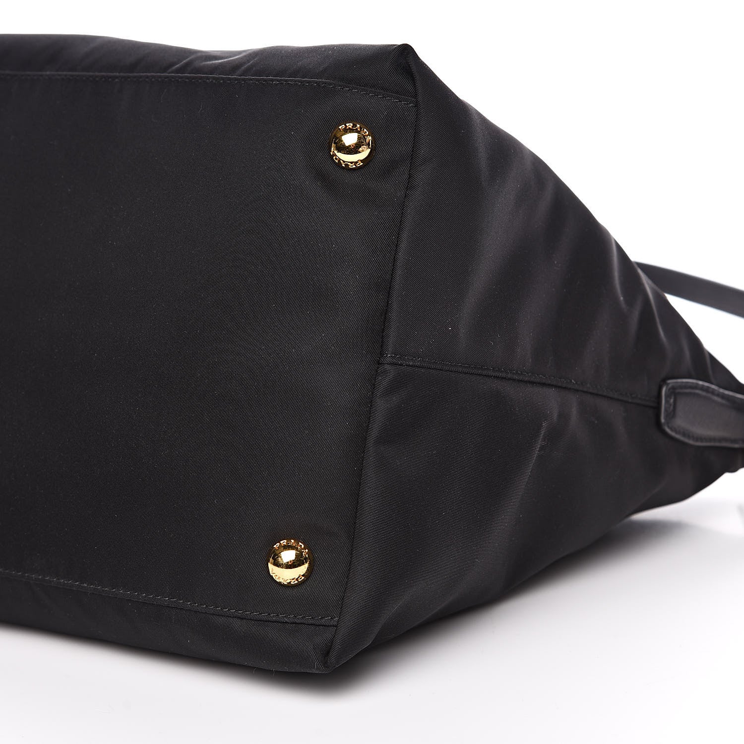 Prada Saffiano Tessuto Nylon Tote Black 8 of 8