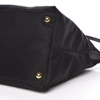 Prada Saffiano Tessuto Nylon Tote Black 8 of 8