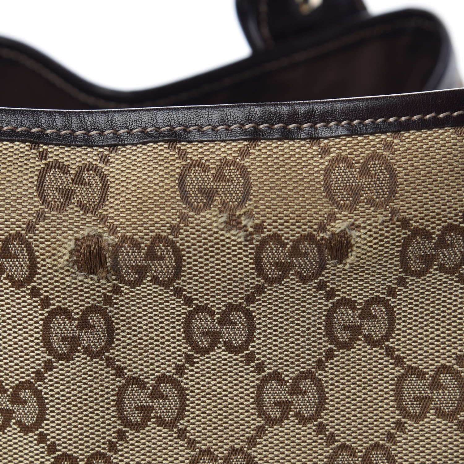 Gucci Monogram Medium Pelham Shoulder Bag Dark Brown 8 of 20