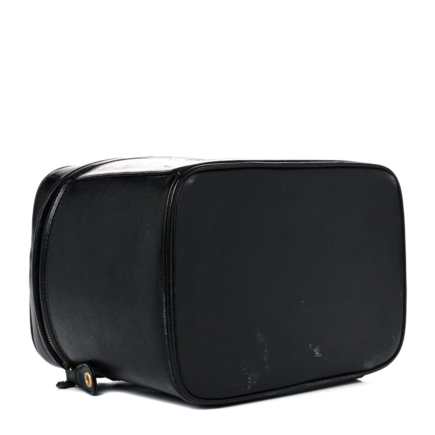 Chanel Caviar CC Vanity Train Case Black 4 of 27