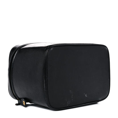 Chanel Caviar CC Vanity Train Case Black 4 of 27