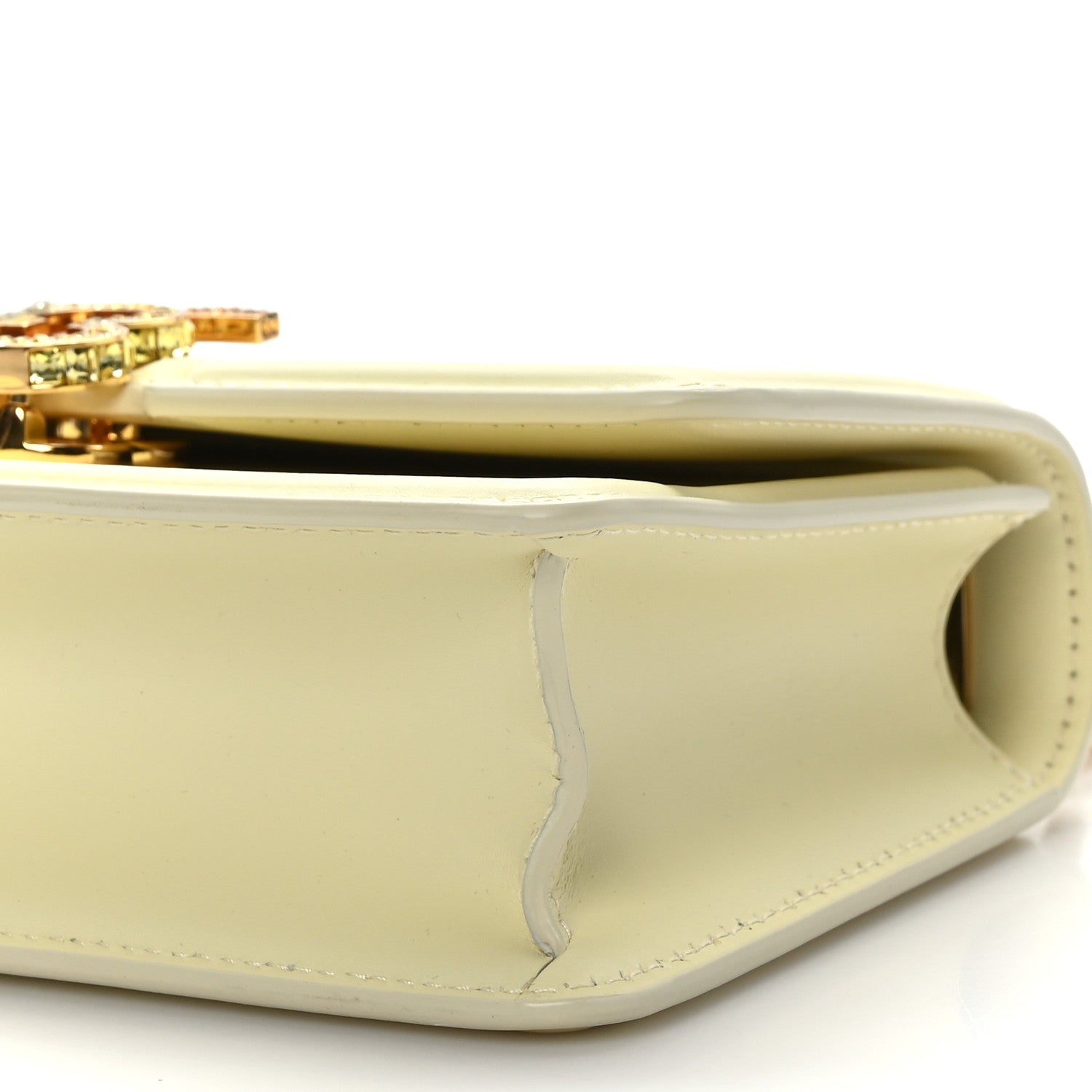Burberry Calfskin Mini TB Bag Cool Lemon 9 of 11