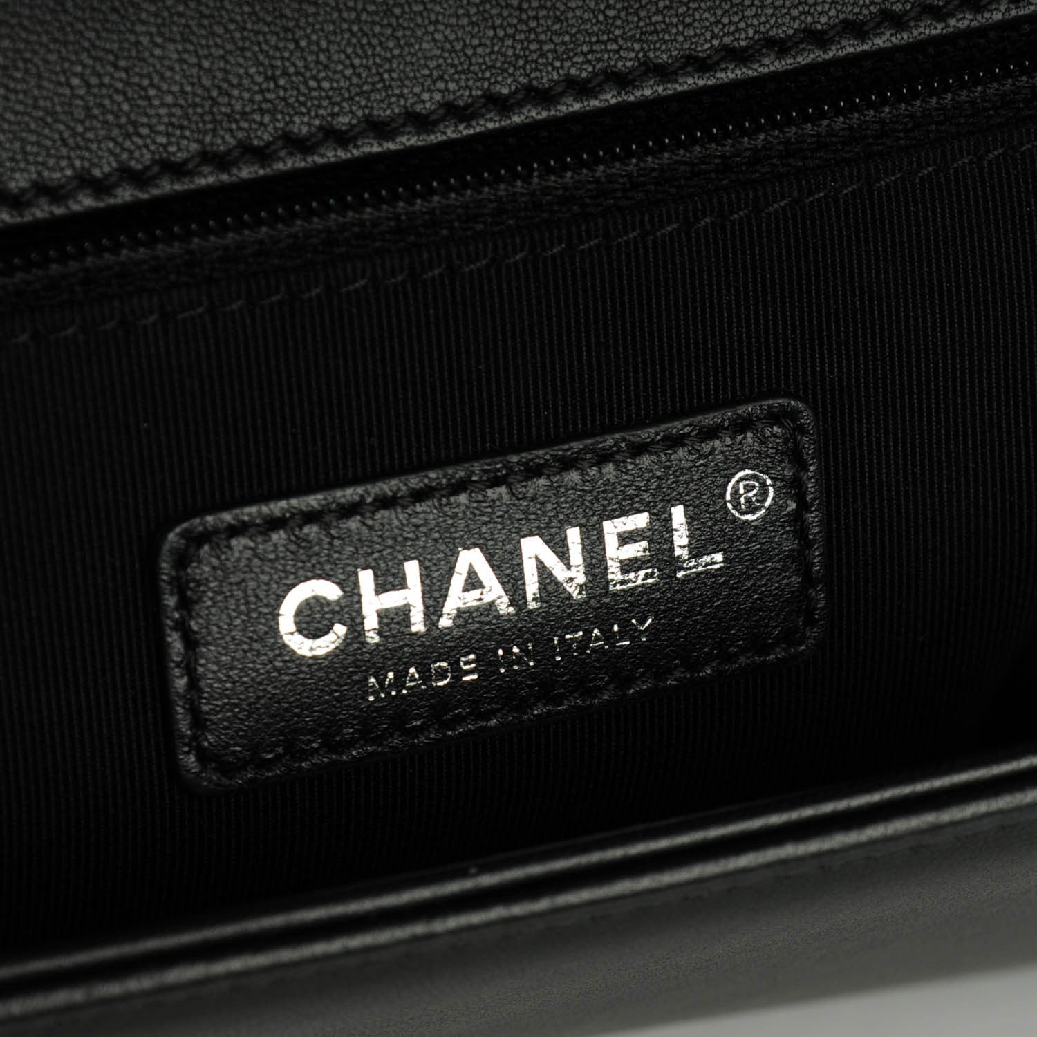 Chanel Lambskin Quilted New Medium Boy Flap Black 6 of 7