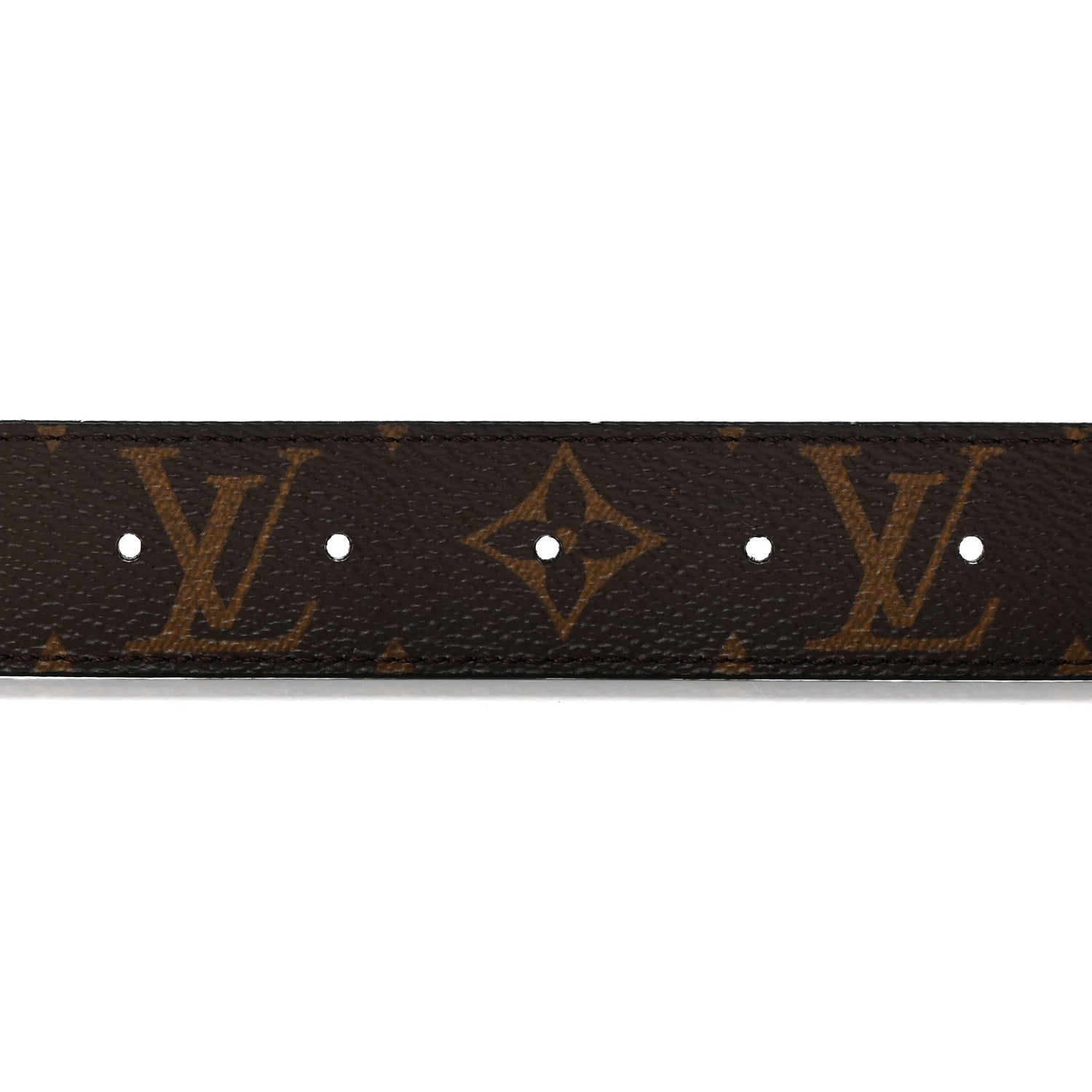 Louis Vuitton Calfskin Monogram 30mm LV Initiales Reversible Belt 85 34 Black 4 of 6