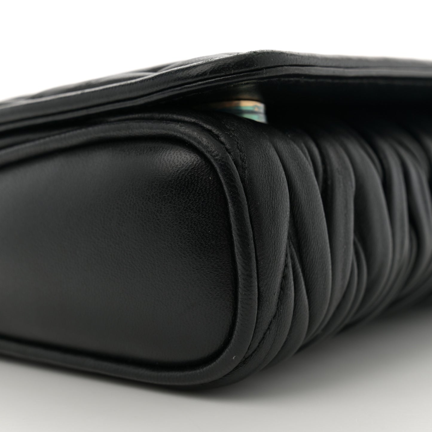 Nappa Matelasse Crossbody Black
