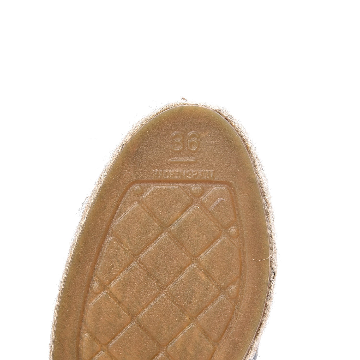 Chanel Goatskin Patent CC Espadrille Mules 36 Black 8 of 10