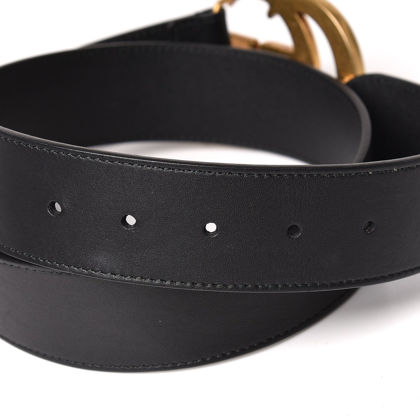 Calfskin Double G 40mm Belt 80 32 Black
