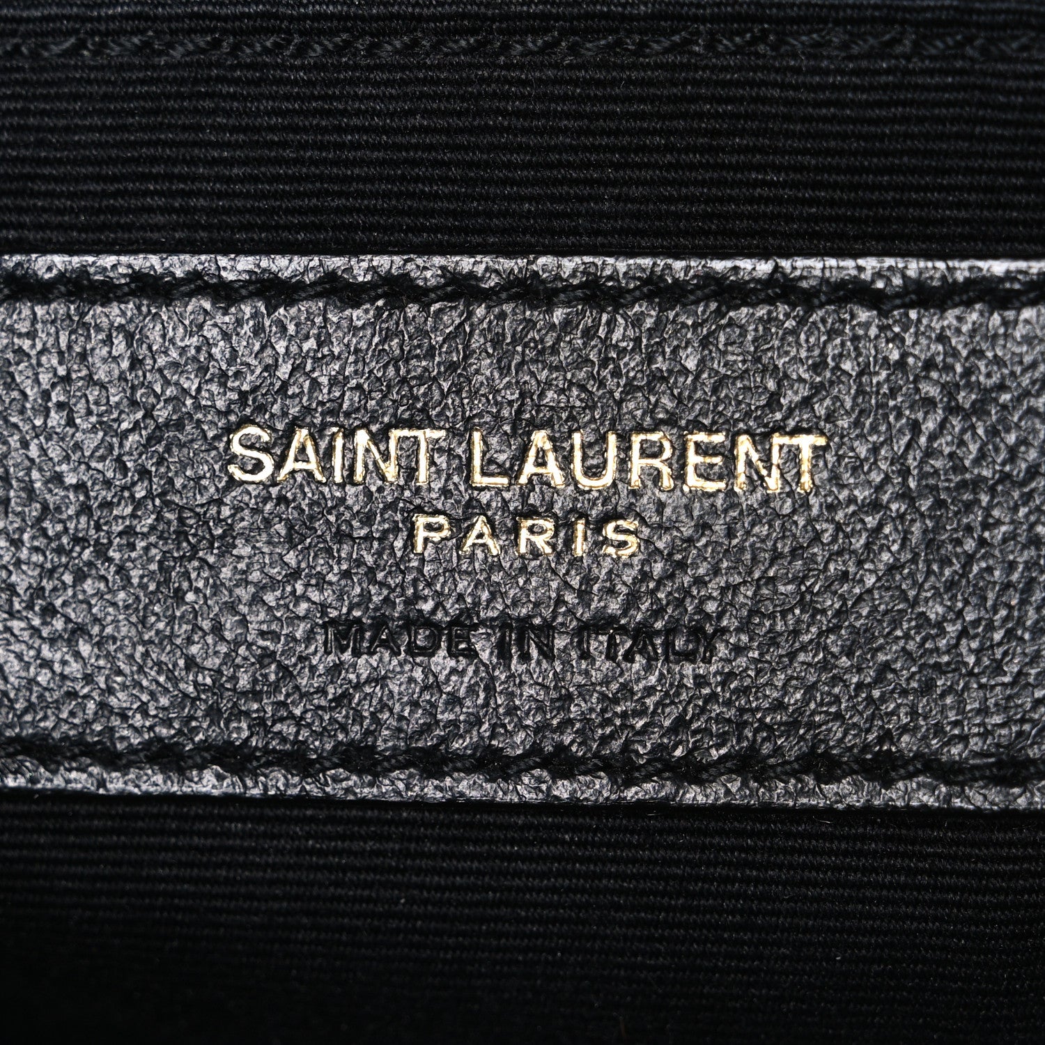 Saint Laurent Calfskin Matelasse Monogram Lou Camera Bag Black 5 of 9