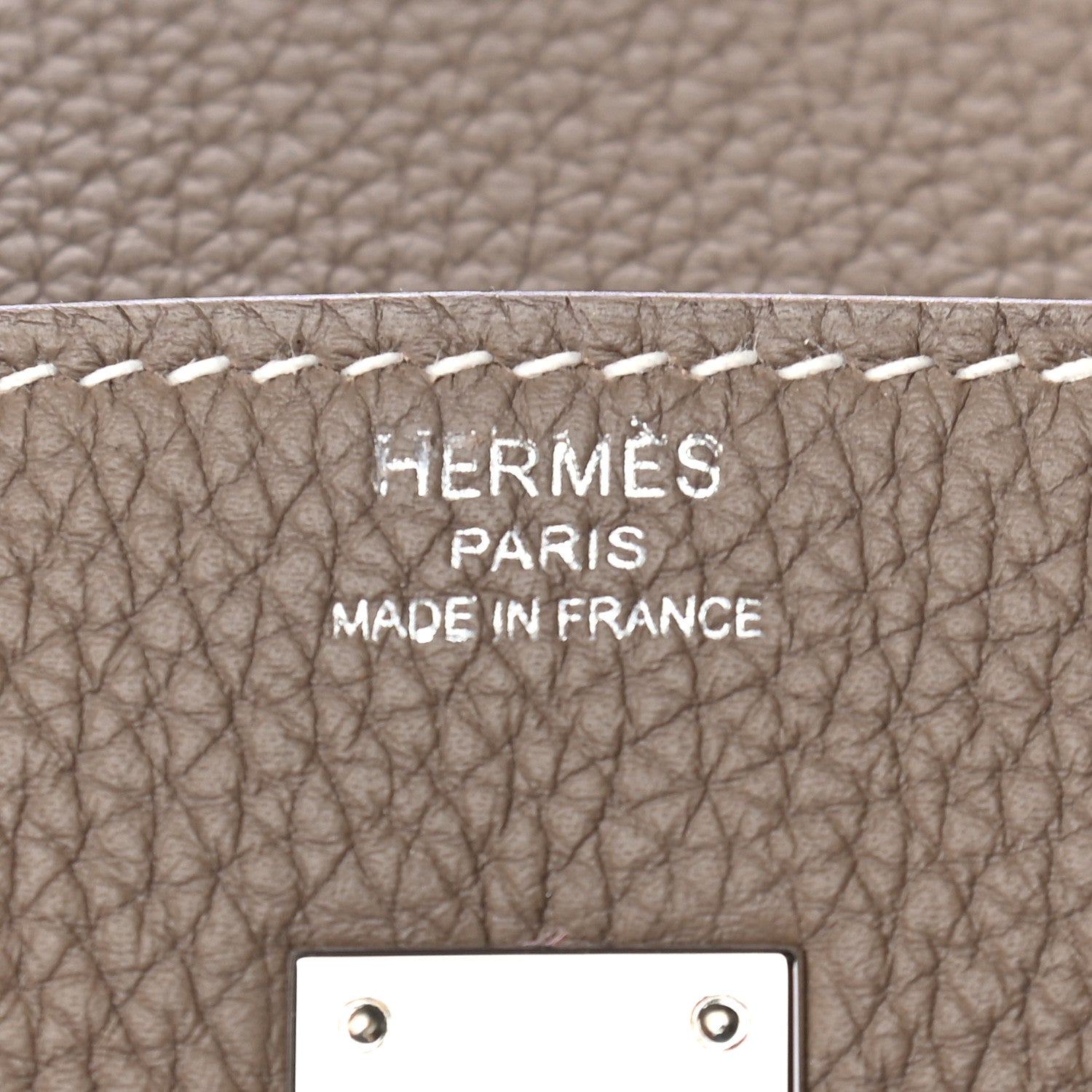 Hermes Togo Birkin 25 Etoupe 6 of 10