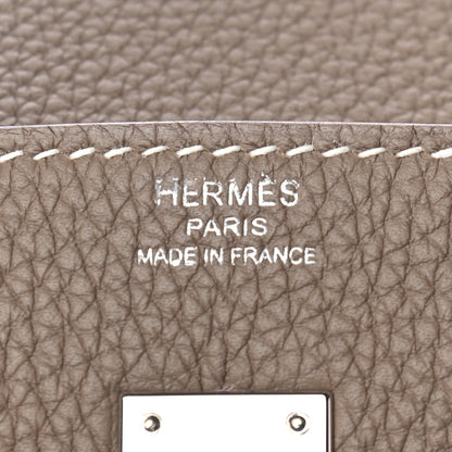 Hermes Togo Birkin 25 Etoupe 6 of 10