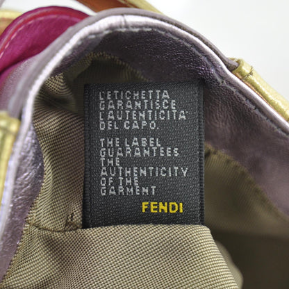 Fendi Zucchino Compilation Hobo Pink 9 of 10