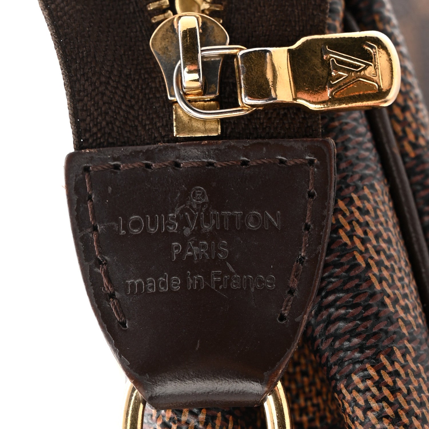 Louis Vuitton Damier Ebene Eva Clutch 6 of 11