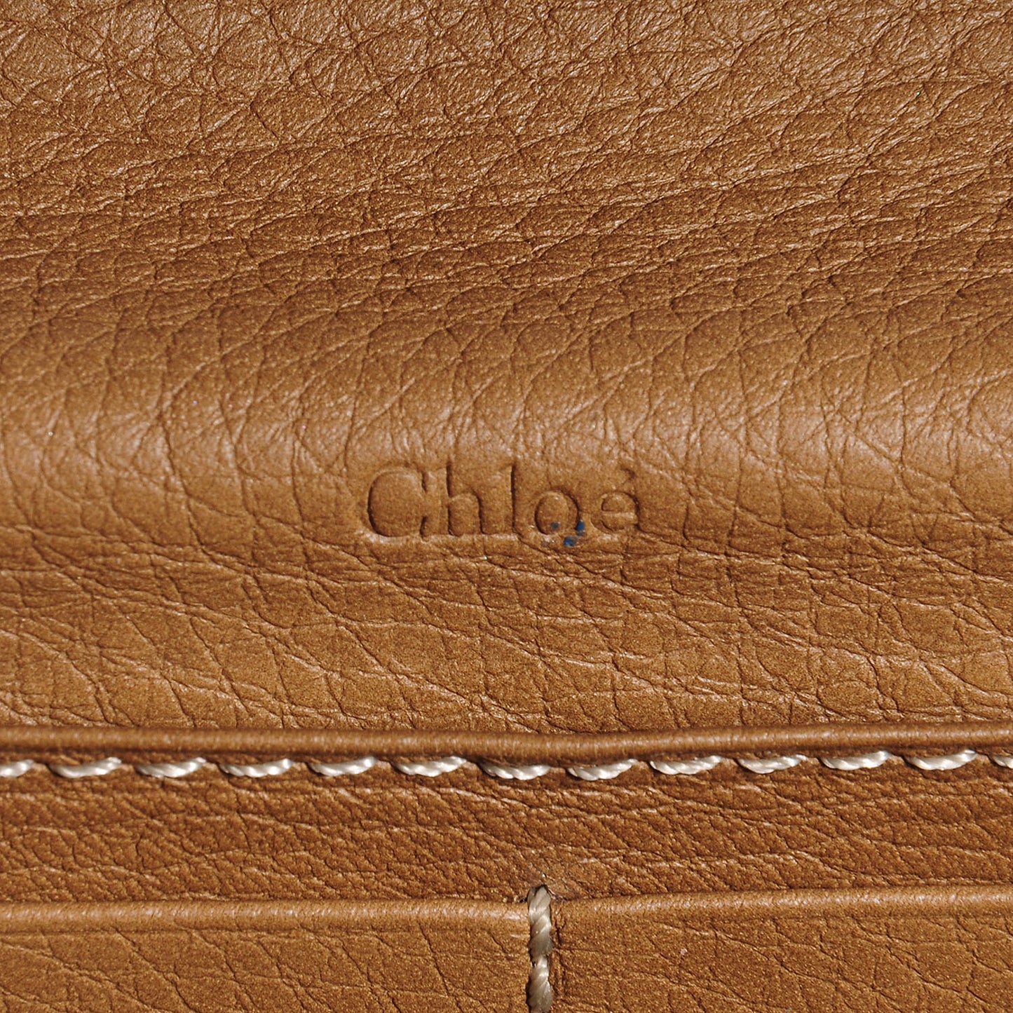 Calfskin Marcie Continental Flap Wallet Nut