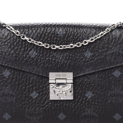 MCM Visetos Medium Patricia Wallet On Chain Black 9 of 9
