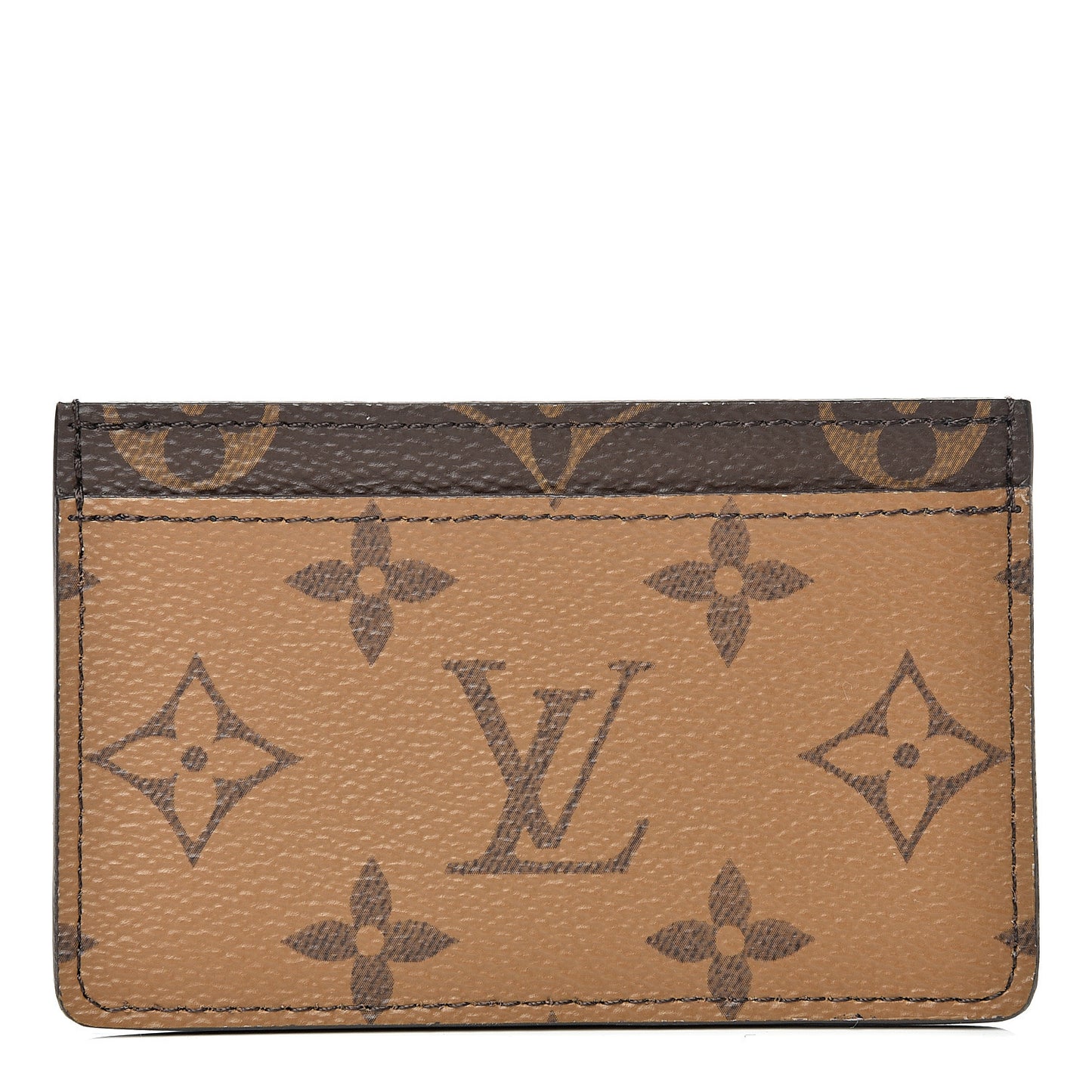 Reverse Monogram Card Holder