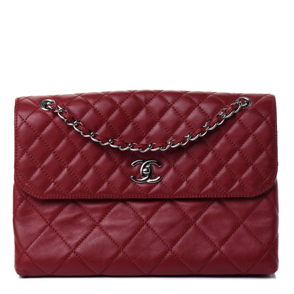 Chanel Calfskin Quilted In The Business Flap Bag Red 1 of 4