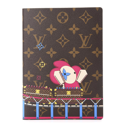 Louis Vuitton Monogram 2020 Christmas Animation Roller Coaster Notebook MM Pivoine 1 of 7