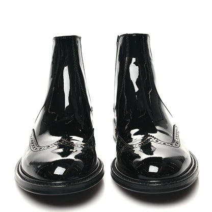 Saint Laurent Calfskin Army 20 Mens Chelsea Boots 42.5 Black 2 of 9