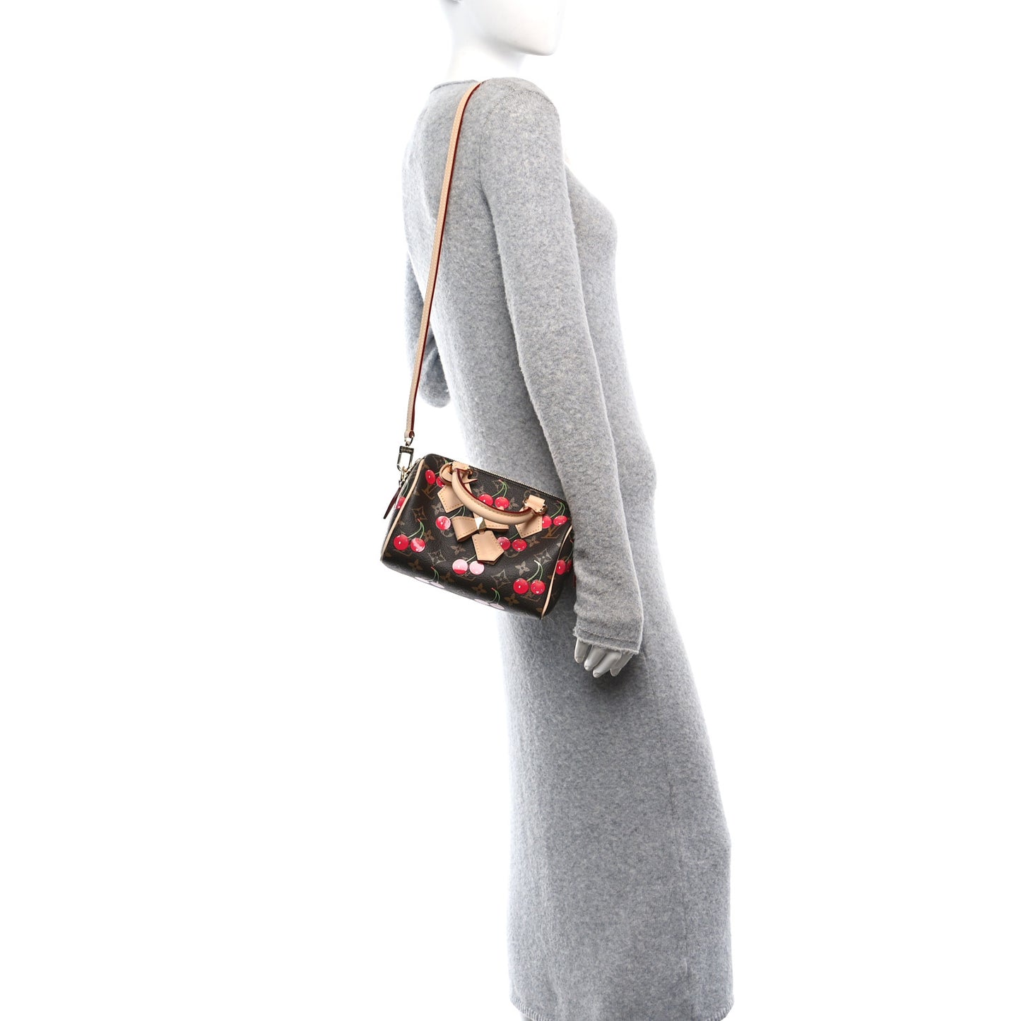 LV X TM Monogram Cerises Speedy Bandouliere 20