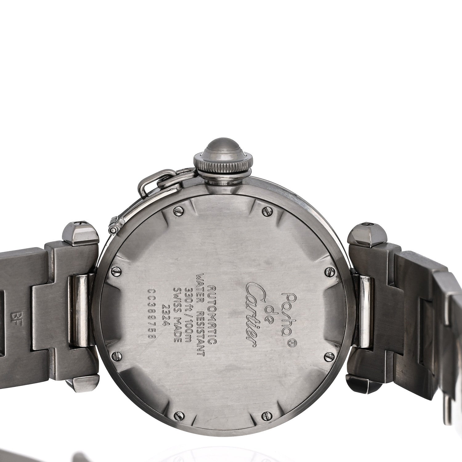 Cartier Stainless Steel 35mm Pasha C Automatic Watch 4 of 4