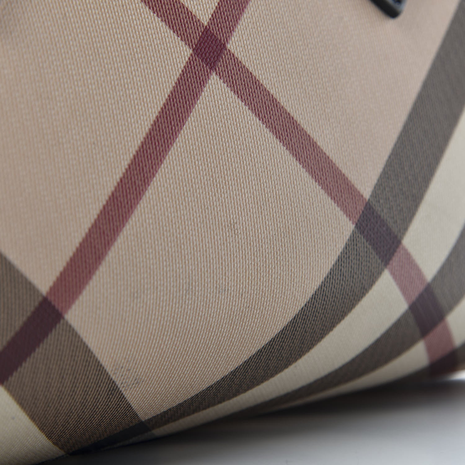 Burberry Nova Check Small Chester Bowling Bag Black 10 of 12