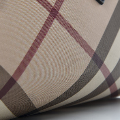 Burberry Nova Check Small Chester Bowling Bag Black 10 of 12