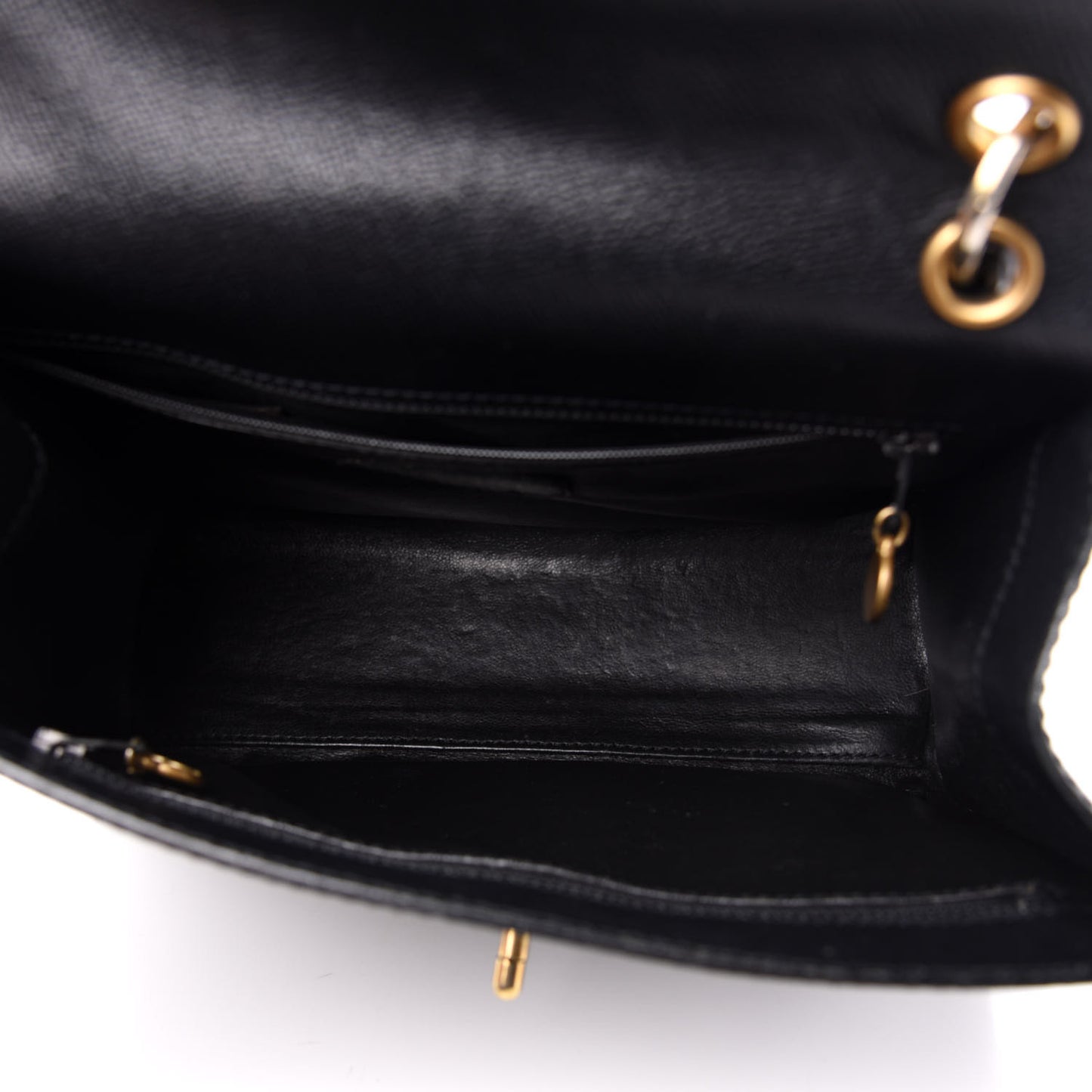 Caviar Kelly Flap Black