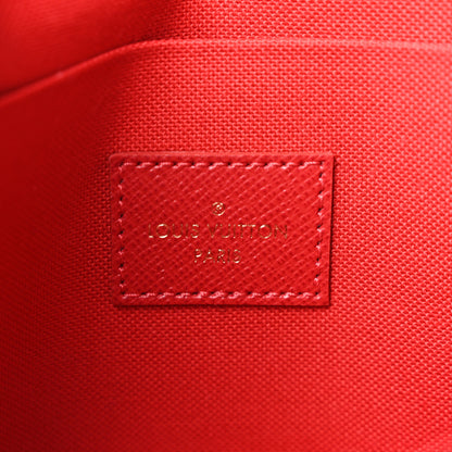 Louis Vuitton Monogram Pochette Felicie Chain Wallet Fuchsia 8 of 11