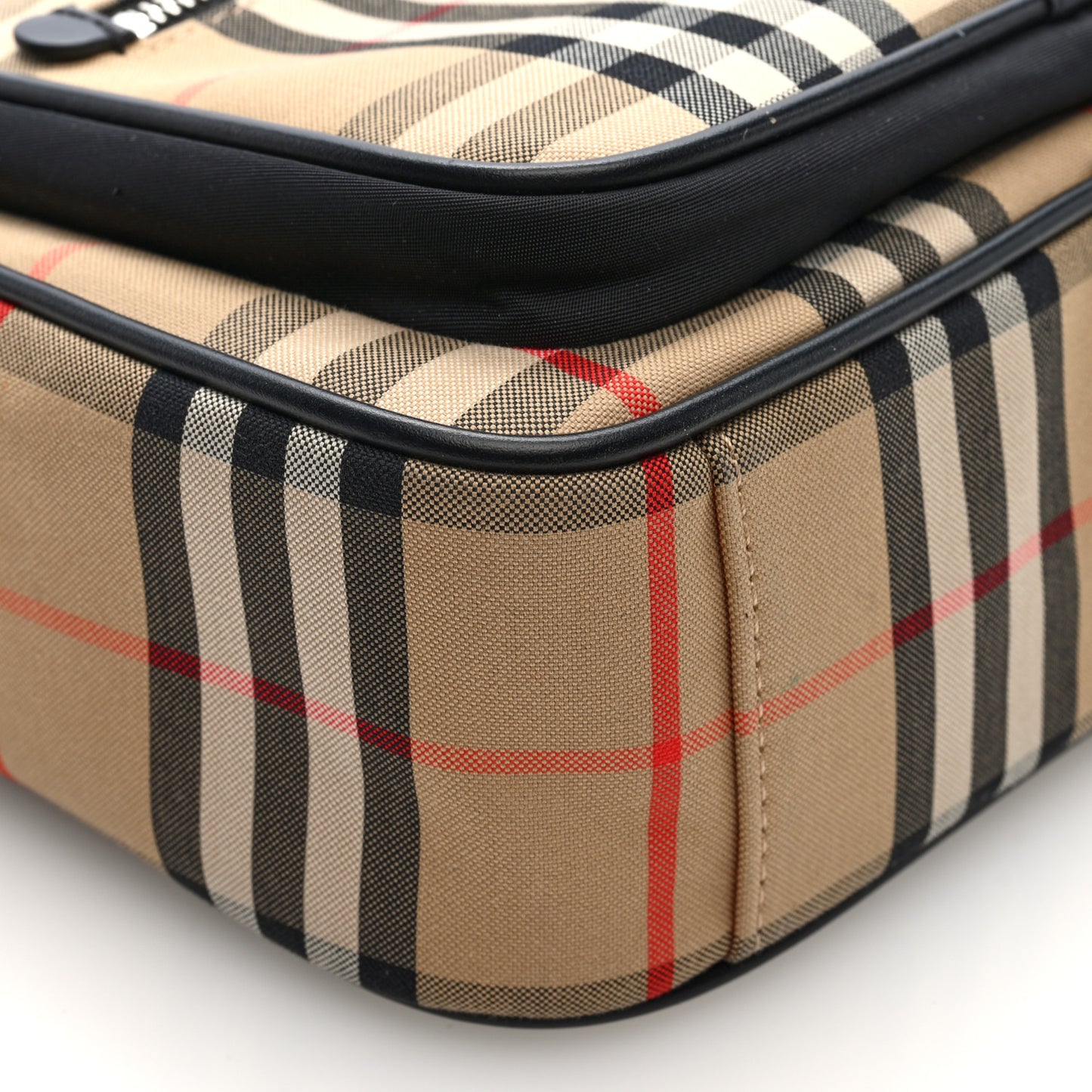 Canvas Check Paddy Messenger Archive Beige