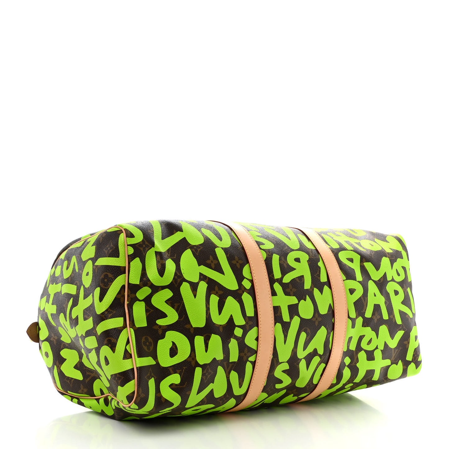 Monogram Graffiti Keepall 50 Green