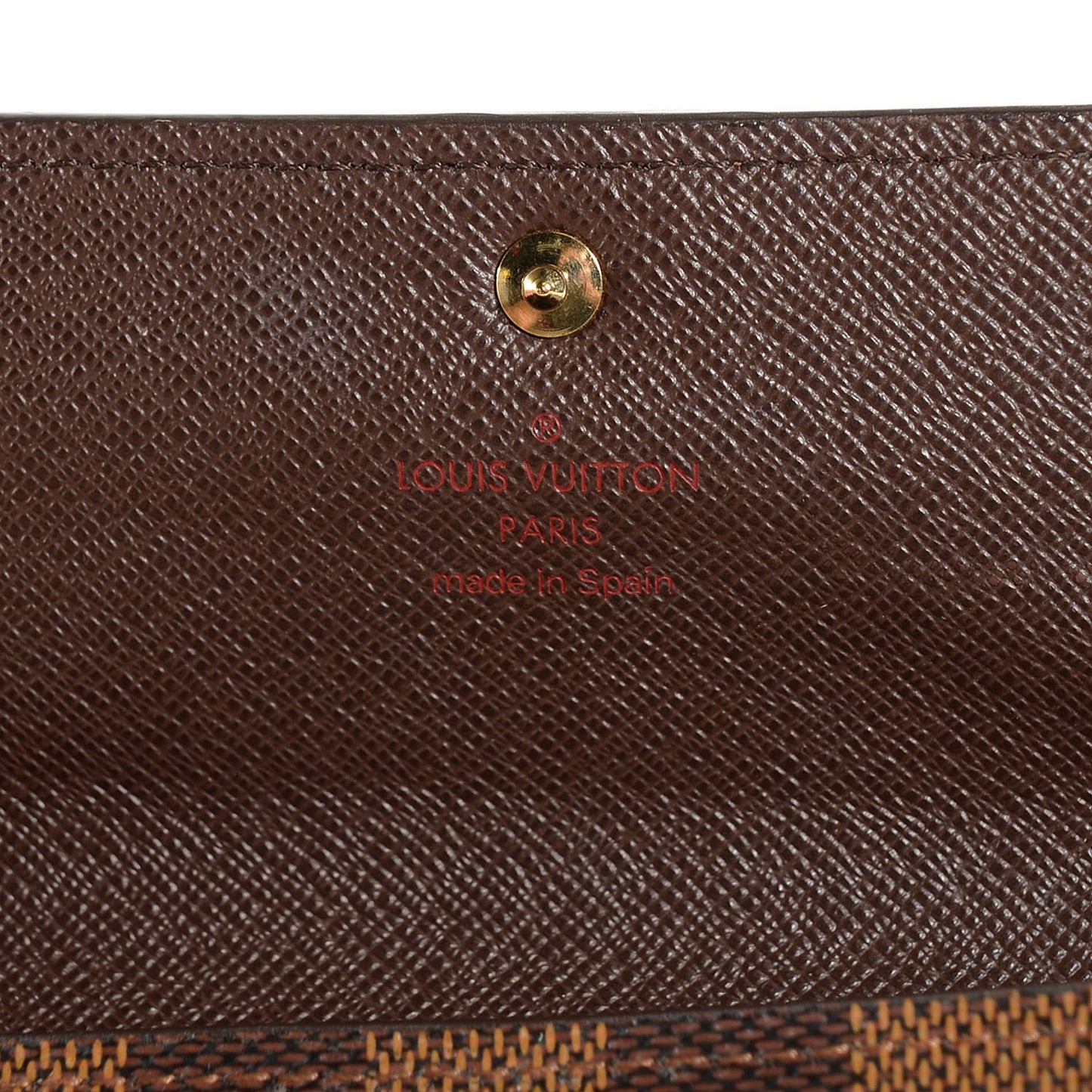 Damier Ebene Sarah Wallet