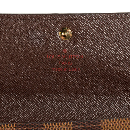 Louis Vuitton Damier Ebene Sarah Wallet 7 of 8