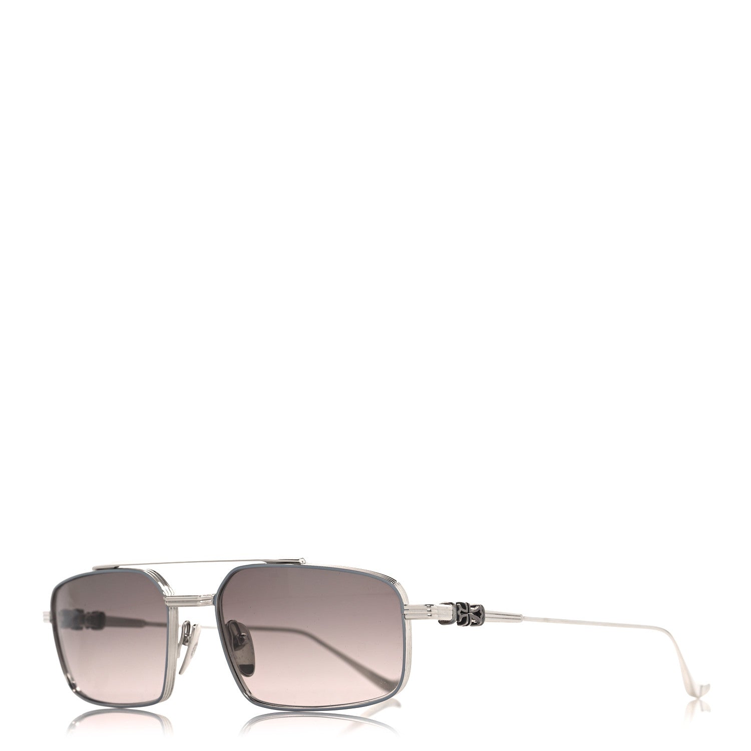 Chrome Hearts Metal Lick'n Sunglasses Silver 1 of 8